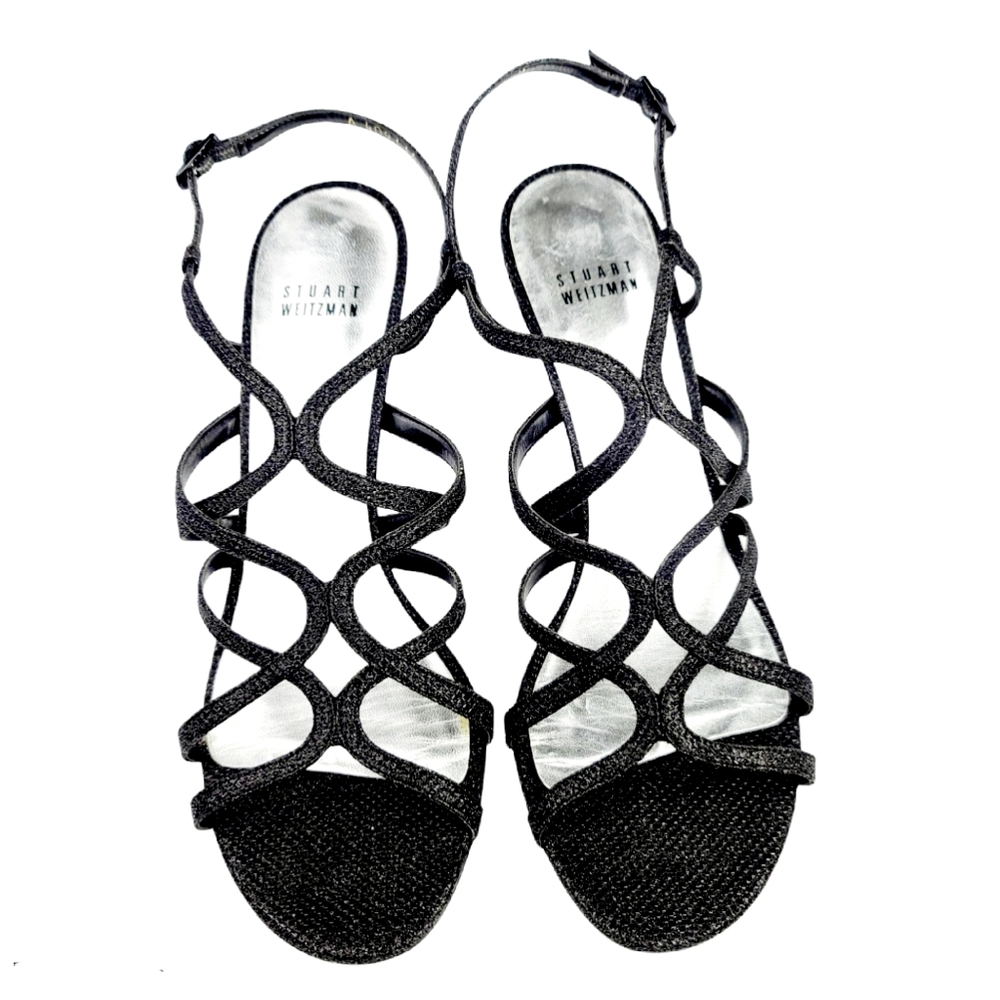 Stuart Weitzman Slingback Multi-Strap Sandals - image 1